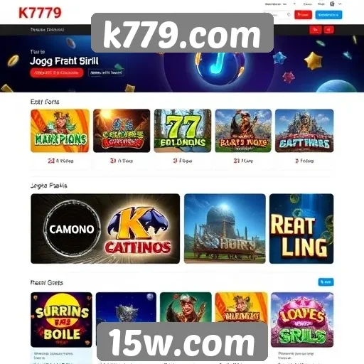 Comparação de k779.com com outros sites de jogos