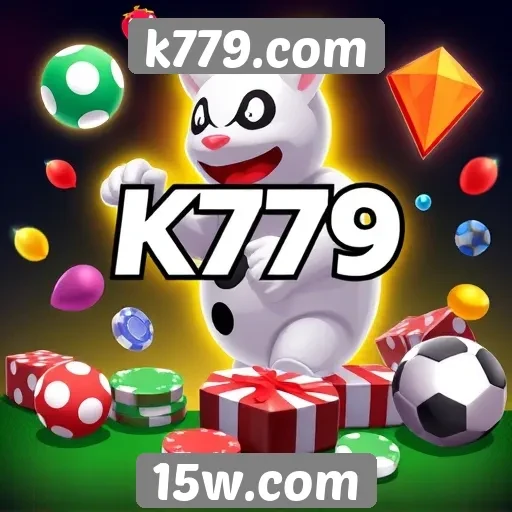 Variedade de jogos disponíveis em k779.com