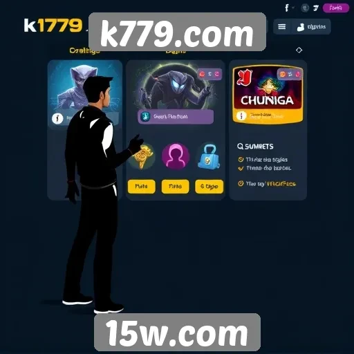 Avaliação da interface do usuário em k779.com